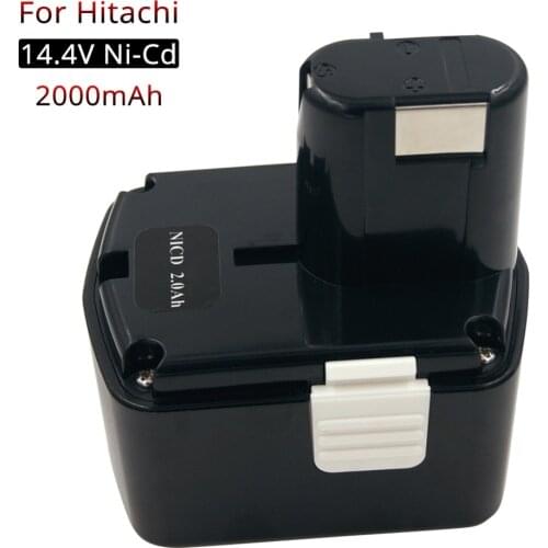 DS14DVF3 Cordless Power Tools Rechargeable Battery 14.4V 2000mAh Ni-CD for Hitachi 14.4V Battery EB1412S EB1414S EB1414 EB1426H
