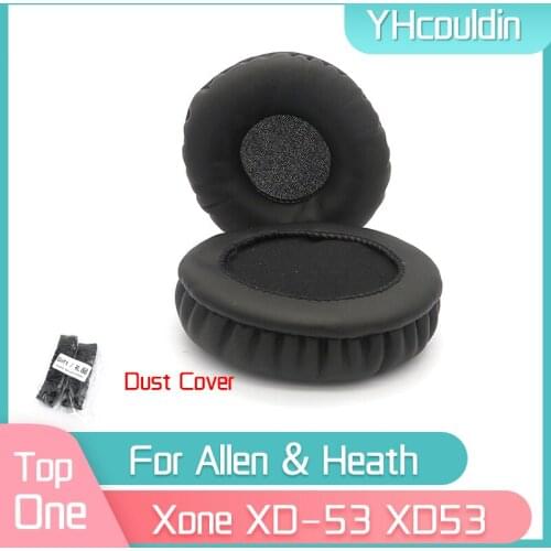 YHcouldin Earpads For Allen & Heath Xone XD-53 XD53 Headphone Replacement Earpads Velvet Ear Pad
