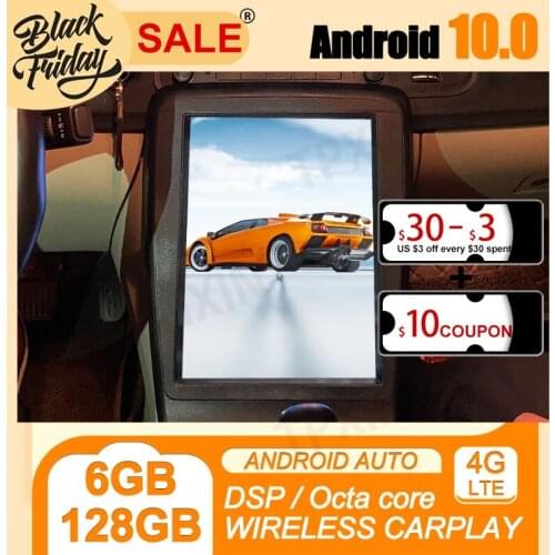 Android 10 Tesla Style Screen For Volvo S60 2009 2010 2012 2017 Car Multimedia Function Player GPS Radio Car Stereo Head Unit