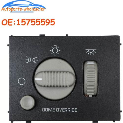 15755595 157 555 95 For Chevy Silverado Suburban Tahoe GMC Sierra Yukon Headlight Switch Car
