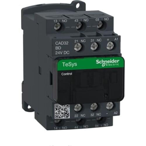 CAD32BD CAD32BDC CAD32...C TeSys D control relay - 3 NO + 2 NC