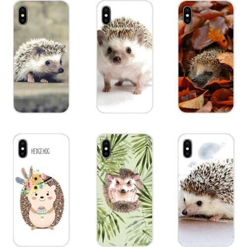 For Xiaomi Mi4 Mi5 Mi5S Mi6 Mi A1 A2 5X 6X 8 9 Lite SE Pro Mi Max Mix 2 3 2S Cute Animal Little Hedgehog Accessories Cases Cover