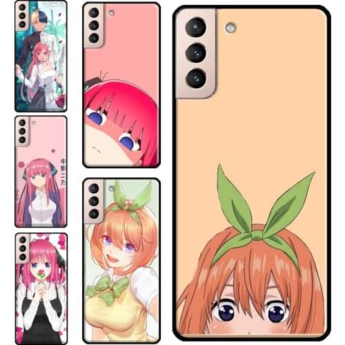 Nino Nakano Yotsuba Silicone Soft Case For Samsung Galaxy S10 Plus S8 S9 S20 FE S21 Ultra Note 20 Ultra Coque