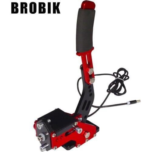 BROBIK For Logitech G29/G27 Rally Sim Racing Games drift Sensor Usb Handbrake System pc14 bit Hall Sensor SIM For T300 T500 G25
