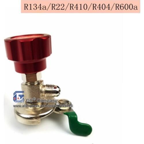 R134a R22 R404a R410a R600a A/C Refrigerant Can Tap Dispensing Valve