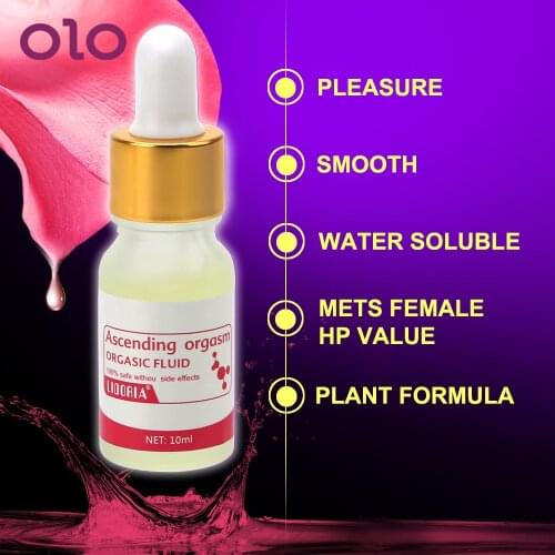 OLO 10mL Adult Products Female Libido Gel Vaginal Tightening Oil Climax Spray Sex Lubricants Orgasm Strong Enhance Orgasic Fluid