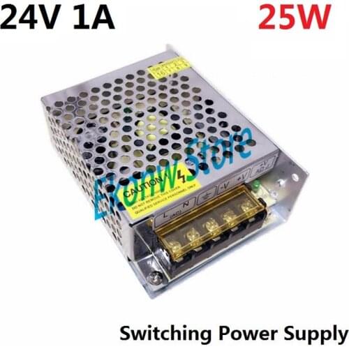 25W 24V 1A Switching Power Supply Factory Outlet SMPS Driver AC110-220V to DC24V Transformer for LED Strip Light Module Display