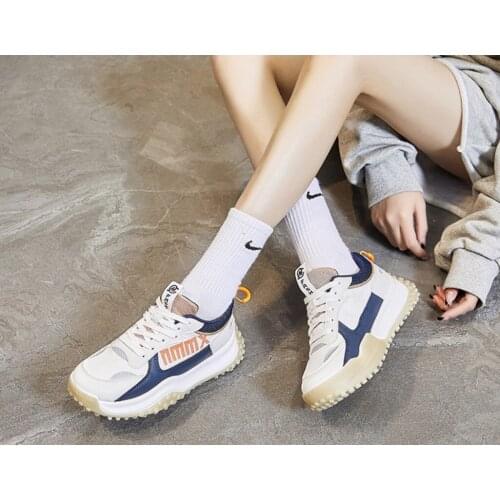 Women Sneakers 2021 Autumn Fashion Breathable Casual Shoes Women Running Shoes Women Lace Up Non Slip Sport Shoes Zapatillas