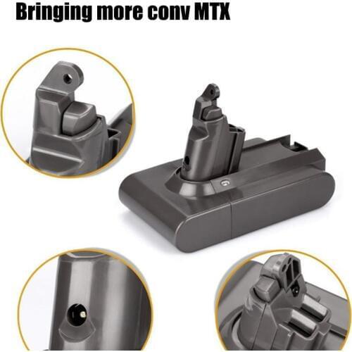 Hot sell 21.6V 3500mah Li-ion Battery and V6 Charger Replacement for Dyson V6 DC61 DC62 DC58 DC59 DC72 DC74 Vacuum Cleaner