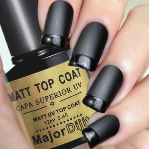 Major Dijit Matt Top Coat Gel Nail Art Polish Primer Finish Polish Lacquer Enamel