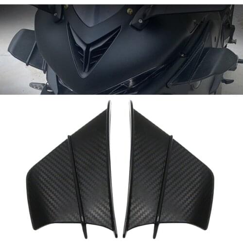 Motorcycle Modification Fixed Wind Wing Universal Winglets Aerodynamic Wing Kit Side Stickers Trims Decoration