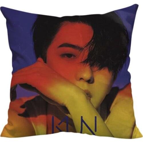 KUN Cai Xukun First Album "mi" Pillowcase Pretty Scholar Yu Lexuan Same Paragraph Star Photo Poster Cushion Cover Souvenir Call