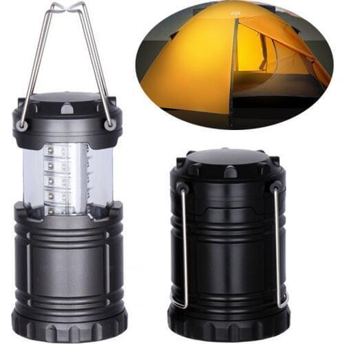 Outdoor camping tent lights the latest 30LED emergency light stretching camping lamp round type light camp lamp camp lamp