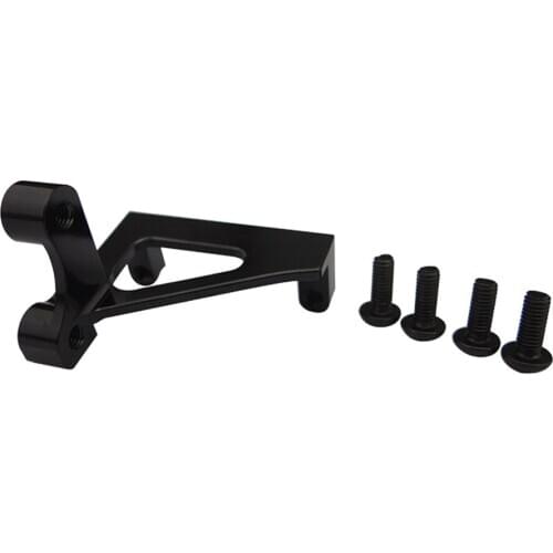 Crawler Rc Toy Car Upgrade Part CNC Aluminum 2 Speed Servo Mount For 1/10 Scale Remote Control Car Traxxass Trx4 T4 Accessories