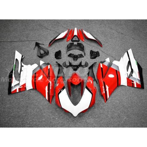 Injection Mold New ABS Fairings Fit For DUCATI 959 1299 Panigale 2015 2016 2017 2018 15 16 17 18 Red white