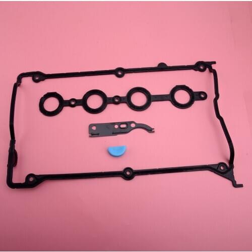 058198217 15-34364-01 058198025A 153436401 4pcs Valve Cover Gasket Timing Chain Tensioner Gasket Kit Fit for Audi A4 TT VW Golf