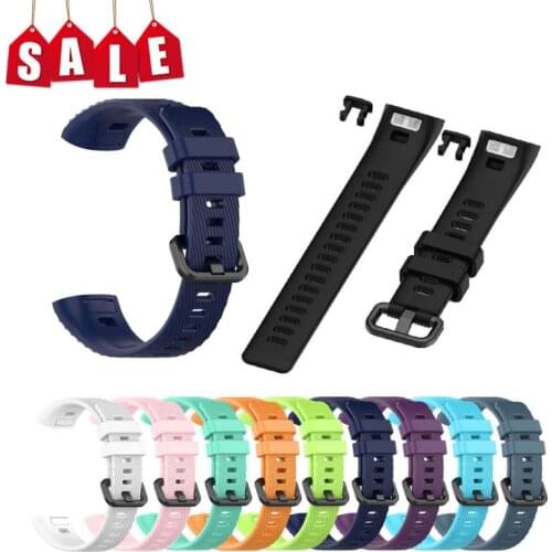 Bracelet For Huawei Band 3 Pro Strap Silicone Sports Watch Band Replacement Wrist Strap For Huawei Band 4 Pro Smart Wristband