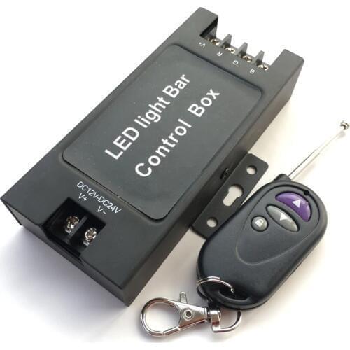 Car led bar light flash modules flasher Controller 360W 12v 24v Truck light Wireless Remote Power Switch Wiring Relay Harness