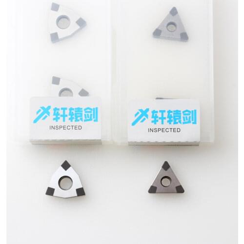 TCMT16T304 3T CBN Cubic Boron Nitride CNC Blades One-sided Boring high quality Used for processing high hardness quenchin