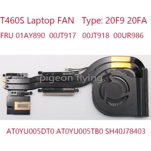 Apply to Thinkpad T460S radiator/FAN 100%Original Independent FRU 01AY890 00JT917 00JT918 00UR986