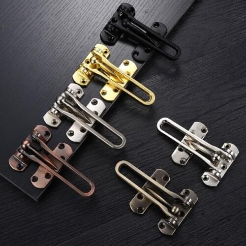 Zinc alloy Hasp Latch Door Chain Anti-theft Clasp Convenience Window Cabinet locks for home