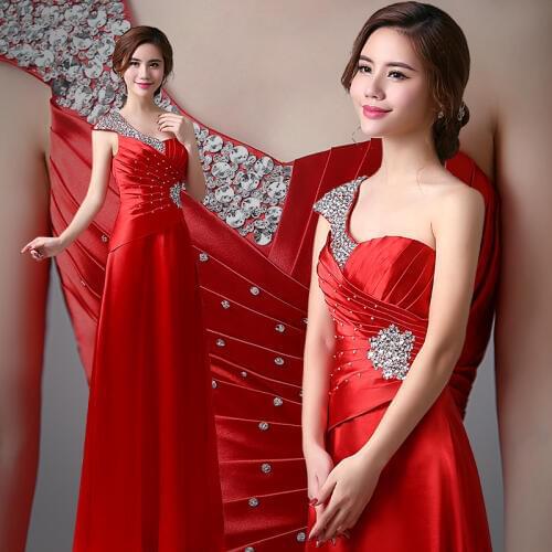 Large size S-3XL New Women Sequins Long Dress Elegant For Evening Party Femme Wedding Robe Vintage Lace Dresses Noble host dress