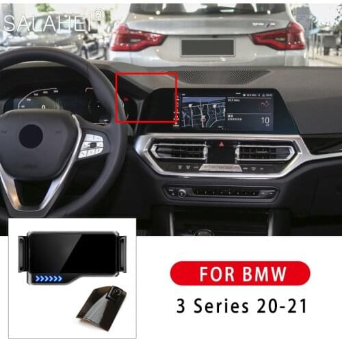 2021Hot Sell Electric Car Phone Holder For BWM 3 Series 2020 2021 Air Vent Clip Mount Mobile Cell GPS Support Stand 360Rotatable