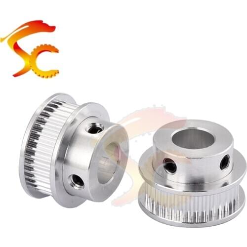 5pcs/lot GT2 Alumium Timing Pulley GT2 36 Teeth (36Teeth) 10mm Bore fit for width 6MM Belt 2GT 36 tooth for 3d printer