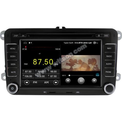 7" Android 9.0 Pie OS Car DVD Multimedia GPS Radio for Seat Alhambra 2010-2016 & Seat Toledo 2004-2015 & Seat Leon MK2 2004-2013