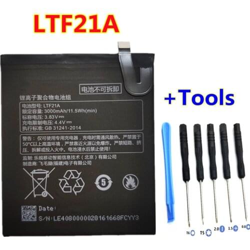 High quality LTF21A Battery For Letv LeEco Le 2 (pro) le 2S le S3 X20 X626 X528 X621 X625 X25 X525 X620 X520 X522 X527 X526