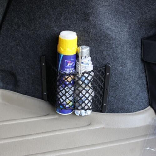 Car-Styling Trunk Seat Storage Net Pocket Bag For Jaguar XF XJ XJS XK S-TYPE X-TYPE XJ8 XJL XJ6 XKR XK8 XJS X320 X308