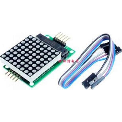 Free Shipping!!! MAX7219 dot matrix display / SCM / led matrix / 8x8 / 51 Display Interface