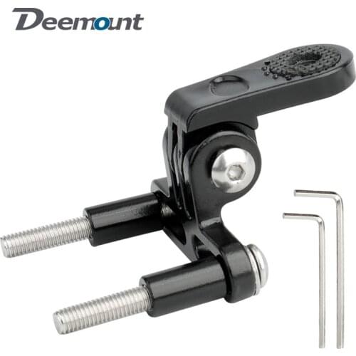 Bicycle Front Light Holder for Stem Install Cycle T6 L2 LED Headlight Adaptor Camera Stand Bracket Connector Hex Keys Inclu
