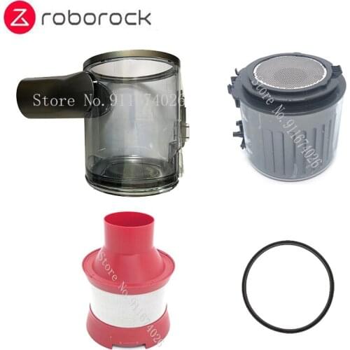 Fan Casing Cyclone Assembly Dust Cup Dustbin Soft Sealant for Original Roborock H6 Handheld Wireless Vacuum Cleaner Accessories