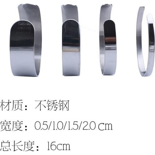 Handmade Leather Goods Making Leather DIY Tool Bracelet Inner Core Stainless Steel for Stereotypes Leather Die