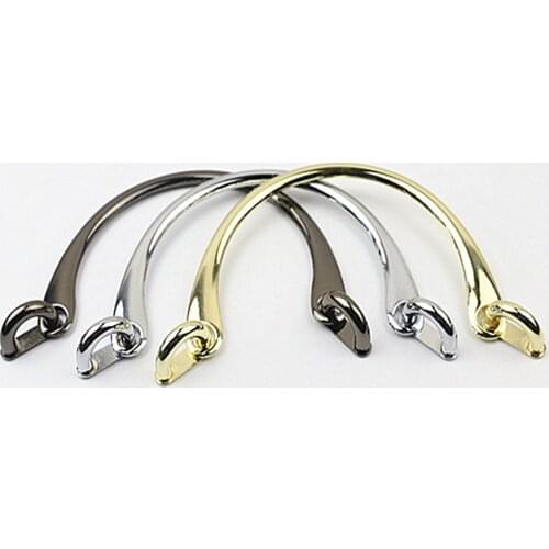 Fashion Metal Bag Handle Shoulder Bags Part Gold/Black/Silver Handmade Bag Strap Belts Accessories
