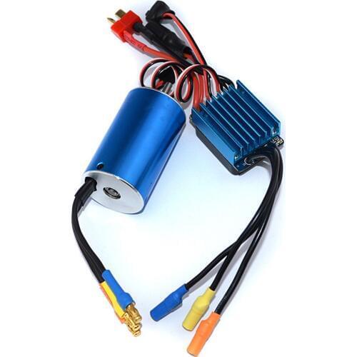 2845 Motor+35A ESC RC Car Brushless ESC Motor for 1/18 ECX Mini Ruckus Temper Roost Torment 3100KV RC Car Parts Accessories