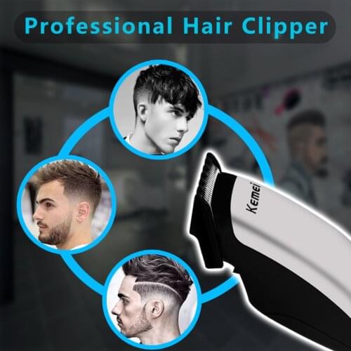 New Design Electric Hair Clipper Mini Hair Trimmer Cutting Machine Beard Barber Razor For Men Style Electric Barber Tools KM-666