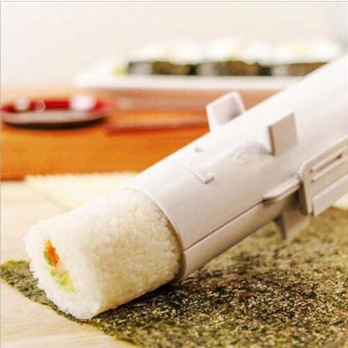 Sushi Maker Roller Rice Mold Bazooka DIY Vegetable Meat Rice Rolling Tool Household Rice Ball Making Machine For Kitchen