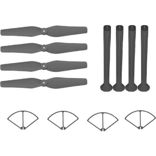 X8 X8C X8W X8G x8HG X8HC 2.4G RC drone/RC Quadcopter parts Main blades/propellers+landing skids+Propeller prop Protective Guards
