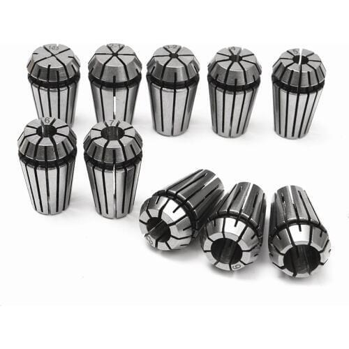 1pc ER20 1-13MM 1/4" 6.35 1/8" 3.175 1/2" 12.7 Spring Collet High Precision Collet Set For CNC Engraving Machine Lathe Mill Tool