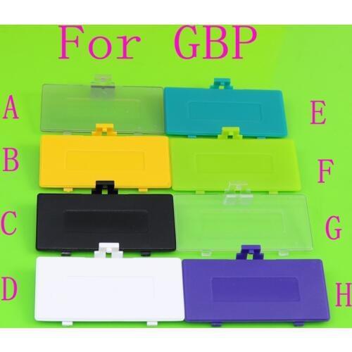 10PCS For Nintendo GameBoy Pocket GBP Console Battery Door Cover Lid Replacement Battery Door For GBP