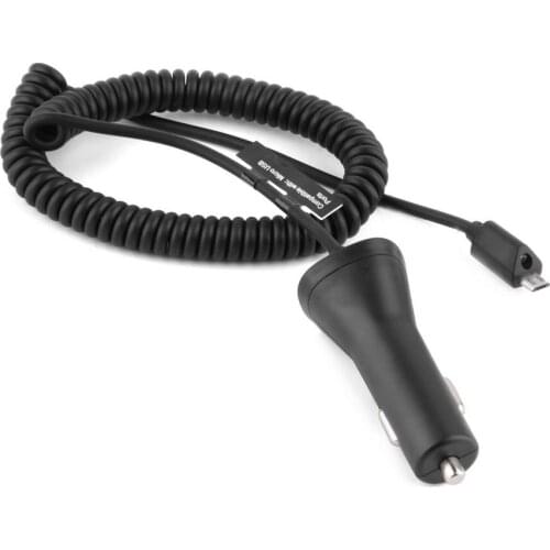 2.1 AMP Powerful & Efficient Rapid Dual USB Port Car Charger Adapter Improved Compatibility For Mobile Phone