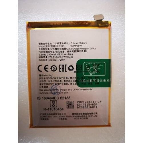 Jinsuli BLP615 2550mAh Phone Battery For Oppo A37 Battery Replacement High Quality AAA Gift Tools