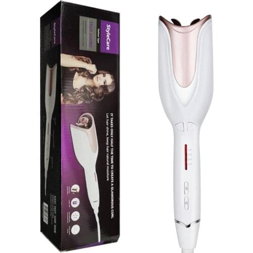 Automatic Hair Curler Iron Hair Electric Curlers Wavy Hair Curler Salon Professional Rotating Styling Curl Spiral Roller