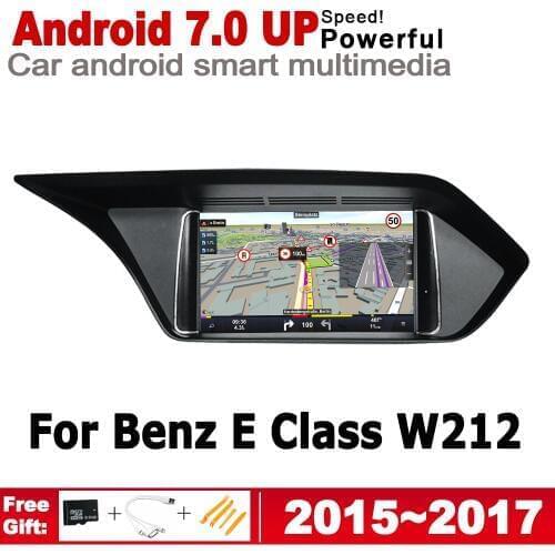 Android IPS car player For Mecerdes Benz E W212 2015 2016 2017 NTG original Style 2 Din radio gps navigation Bluetooth WiFi
