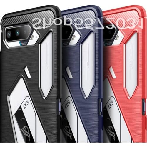 Rog Phone 5 Case Soft TPU Back Cover For ASUS ROG 5 Pro Ultimate Funda
