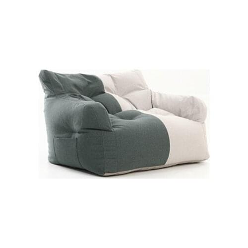 Wholesale 2 seater double seats bean bag for living room use , two people seat lazy lounger beanbag