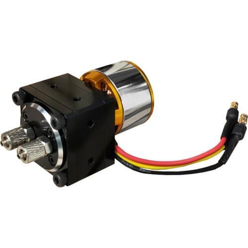 Mini Hydraulic Oil Pump with Brushless Motor For 1/12 RC Excavator Bulldozer Trailer Car Parts