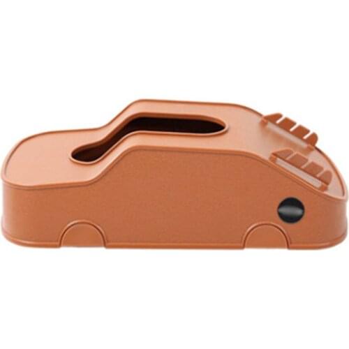 Multifunction Auto Tissue Box Plastic Phone Holder Cards Clip In Car Armrest Block Paper Tower Storage Container Interior